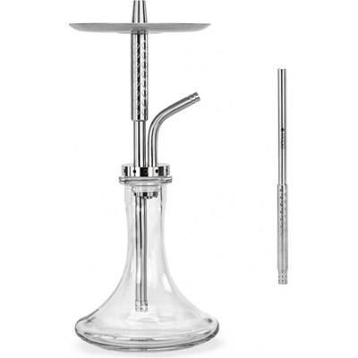 Ocean Hookah CANE "S" 45cm Steel Clear