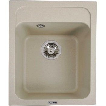 Image 1 of ELEFANT Гранитна мивка korrado 4050 - компактна кухненска мивка за монтаж в плот (слонова кост) (korrado 4050 слонова кост)