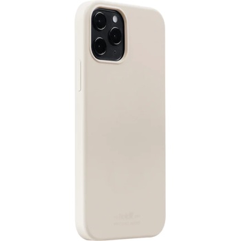 Holdit Гръб Holdit Silicone Case за iPhone 12/12Pro - Бежов (7330985151200)