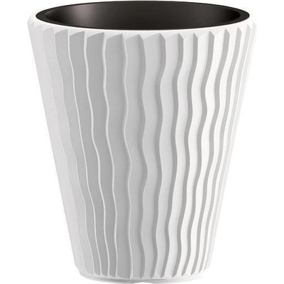 Prosperplast SANDY kvetináč 29,7 cm, biely DBSP300