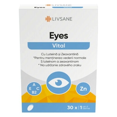 LIVSANE Eyes Vital tablety pre zdravé oči 30 ks