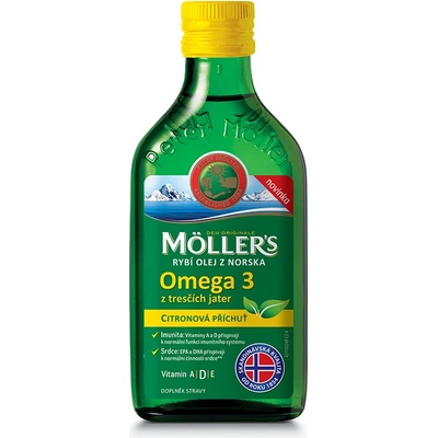 Möller’s Omega 3 Lemon 250 ml