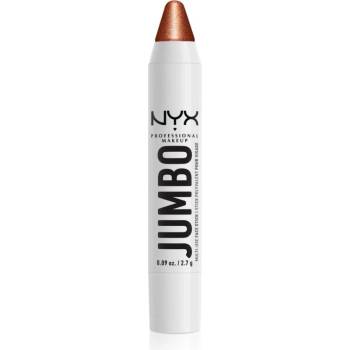 NYX Professional Makeup Jumbo Multi-Use Highlighter Stick кремообразен озарител с молив цвят 06 Flan 2, 7 гр