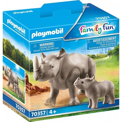 Playmobil 70357 Nosorožec s mláďětem – Zboží Živě