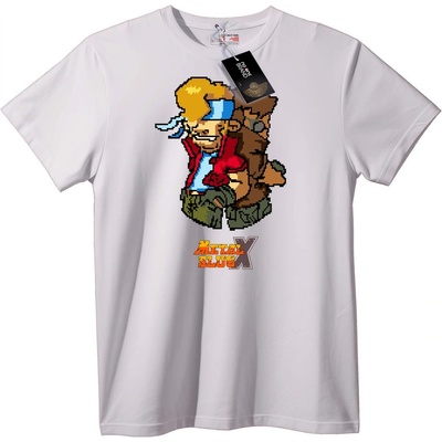 NOONEBRAND Тениска Metal Slug X Пиксел арт - 3XL, Black