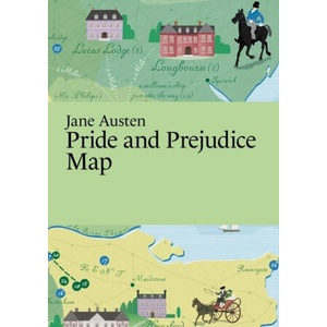Jane Austen: Pride and Prejudice Map | Thelander, Martin, Master of Fine Arts (ISBN: 9789152770931)