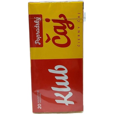 Popradský Čierny čaj Klub 30 g