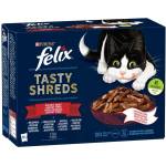 FELIX Tasty Shreds Homemade Selection in sauce 12x80 g