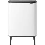 Brabantia Кош за отпадъци Brabantia - Bo Touch Hi, 60 l, White (1001259)