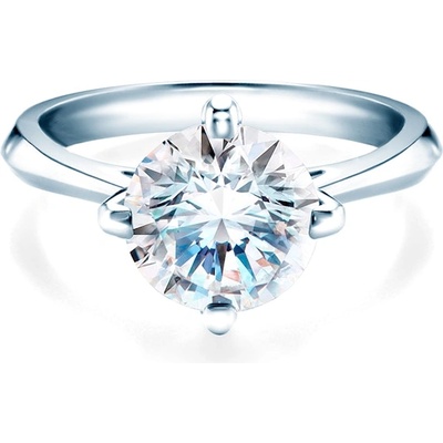 SAVICKI Годежен пръстен The Light: бяло злато, лабораторен диамант