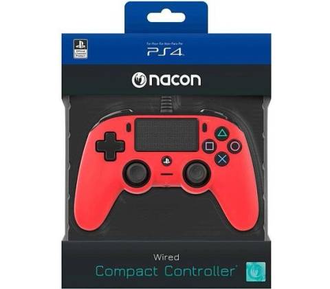 Nacon Wired Compact Controller PS4 PS4OFCPADRED