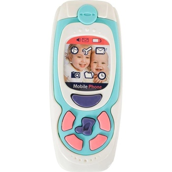 Moni Бебешки Телефон с бутони k999-72b син (3800146224943)
