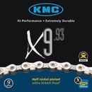 Řetězy na kolo  KMC X-9.93