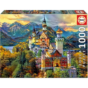 Educa Пъзел Educa от 1000 части - Замъкът Нойшванщайн (EDU19933)