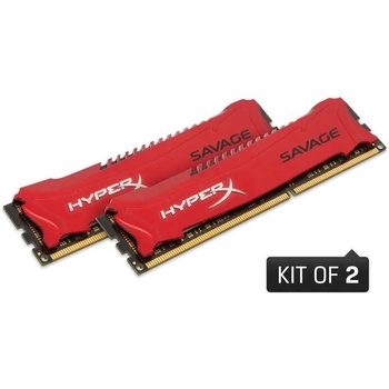 Kingston HyperX Savage 16GB (2x8GB) DDR3 2400MHz HX324C11SRK2/16