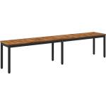 vidaXL Градинска пейка 201 x 35 x 45 см Солидно акациево дърво (901301)