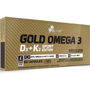 Olimp Gold Omega 3 D3 + K2, 60 Capsules