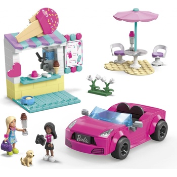 Mega Barbie Kabriolet a stánok so zmrzlinou