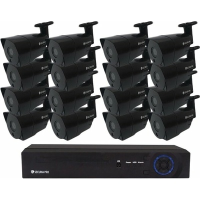 AHD Securia Pro AHD 16 kamerový systém 2MPx 16CHV2 B