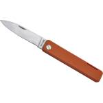 Baladeo eco352 papagayo / Къмпинг нож със силиконова дръжка и предпазител - оранжев (cor eco352)