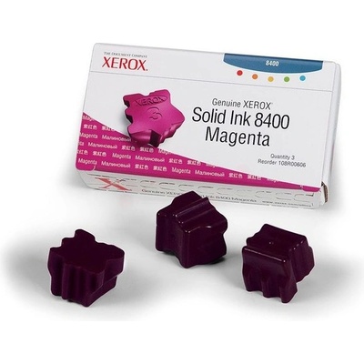Xerox МАСТИЛО ЗА XEROX ColorStix PHASER 8400 - Magenta - 3 pcs ink Sticks - OUTLET - PN 108R00606 (108R00606)