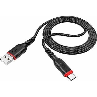 Hoco X59 Victory nabíjací USB – Type-C 2m černo červený