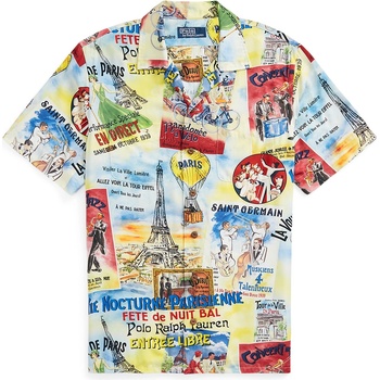 Image 1 of Ralph Lauren Paris Print Shirt - City of Light