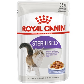 Royal Canin Sterilised 12x85g мокра храна в сос за възрастни, стерилизирани котки