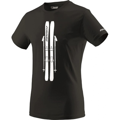 Dynafit Graphic cotton T-shirt Men Black Out/SKIS