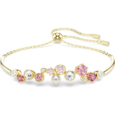 Swarovski Půvabný pozlacený náramek s krystaly Constella 5722476