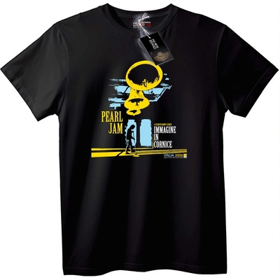 NOONEBRAND Тениска Pearl Jam Imagine in Cornice - 3XL, Black
