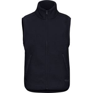 Jack Wolfskin Дамски поларен елек Jack Wolfskin Women's High Curl Vest Fleece vest - Dark Navy (132-1379-0113)