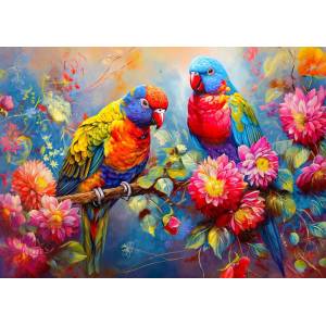 Enjoy - Puzzle Tropical Companions - 1 000 piese