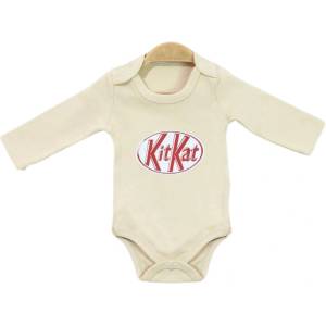 Myrat Baby Боди дълъг ръкав Kit-Kat