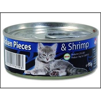 Ontario Kitten Chicken Pieces Shrimp 95 g
