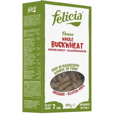 Felicia Cestoviny Penne z pohánky bez lepku bio 250 g