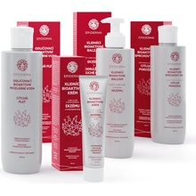 Epiderma Bioaktivní kosmetika CBD balzám při ekzému 300 ml + CBD krém při ekzému 50 ml + CBD sprchový gel při ekzému 300 ml + CBD micelární odličovací voda 300 ml dárková sada