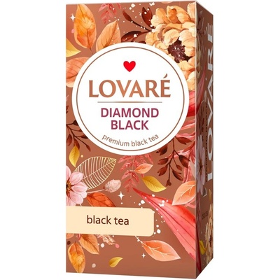 LOVARÉ Diamond Black 48 g 24 ks