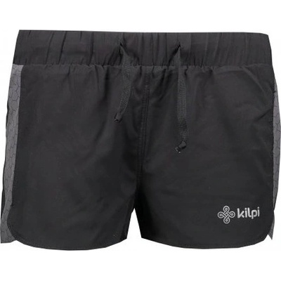 Kilpi Lapina-W černá IL0041KIBLK dámské funkční běžecké outdoorové kraťasy 2 v 1