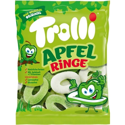 Trolli Apfel Ringe ovocné želé cukríky 200 g