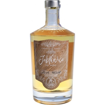 Kuželov Jablkovice na dubu 2019 50% 0,5 l (holá láhev)
