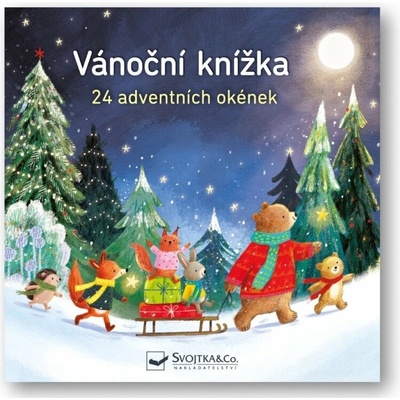 Vánoční knížka 24 adventních okének