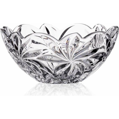 Aurum Crystal KRIŠTÁĽOVÁ miska Bohemia Flora 280 mm