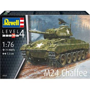 Revell M24 Chaffee Plastic Model Kit 03323 1:76