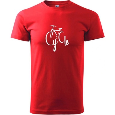 Cycle bicykel pánske tričko červené