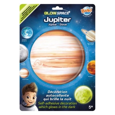 Buki Jupiter svetielkujúca dekorácia na stenu