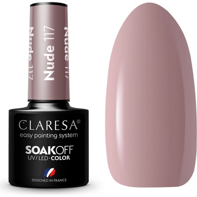 Claresa Gél lak Nude 117 5 ml