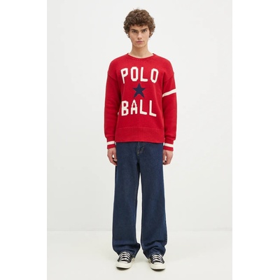 Ralph Lauren Памучен пуловер Polo Ralph Lauren (710949298)