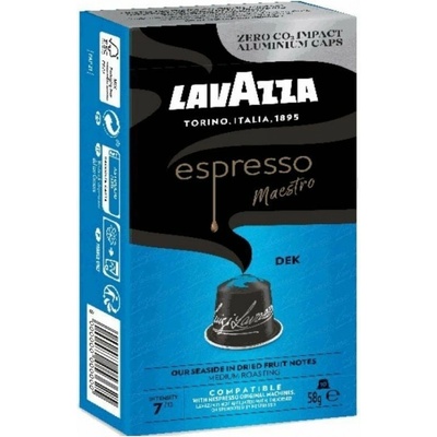 Lavazza Kapsle pro Nespresso espresso Maestro DEK bez kofeinu 10 ks