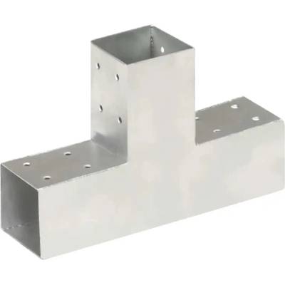 Greatstore Trámová spojka ve tvaru T pozinkovaný kov 71 x 71 mm
